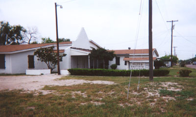 The Iglesia Bautista Getsemani is located on 7th and Austin.
