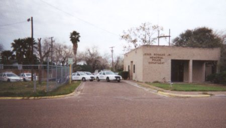 The Elsa Police Department, located in the same complex as city hall.