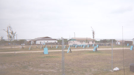 This cockfarm, one of many in the Delta Area, is located at the intersection of M 6-W and Rio Street, southwest of Elsa.