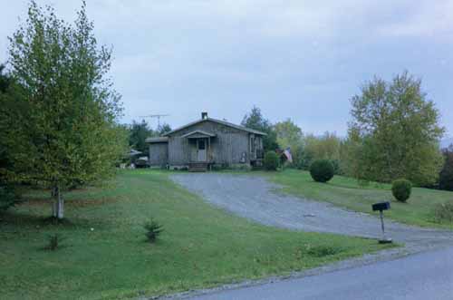 A home on Strip Road in the community of New Canada.