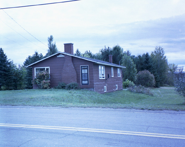 House on Soldier Pond Road, next to the CH Lozier Potato Company