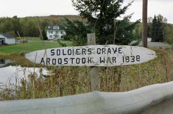 Soldiers Grave - Aroostook War 1838