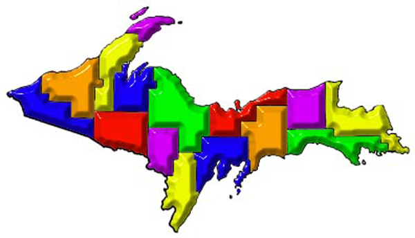 Upper Peninsula Counties