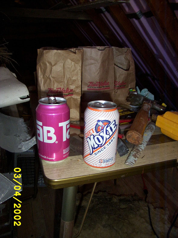 Real men drink Moxie.  They drink Tab only when they're out of Moxie.