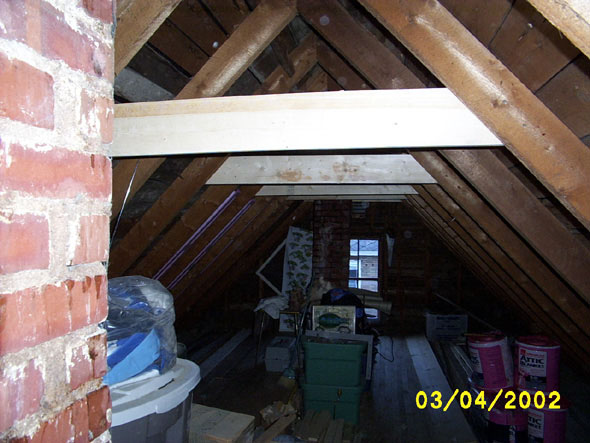 Now I can walk around the north side without ducking.  I guess I'll go back to work on the prop vents tomorrow.