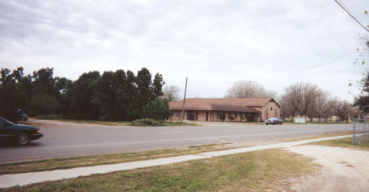 The Edcouch 1st Baptist Church, located on Hwy 107 and Wista.