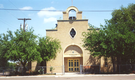 St. Theresa of the Innocent Jesus, easily the most picturesque building in Edcouch.