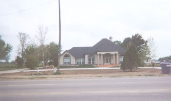 Another of the new houses on M 6-W, north of Hwy 107.