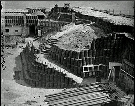 Interior of Fort Sumter