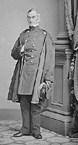 Major Robert Anderson, garrison commander of Fort Sumter in April of 1861.