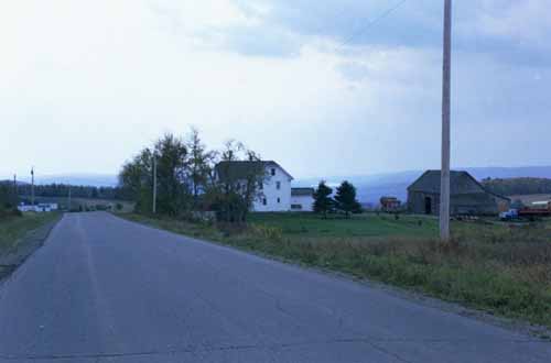 A farm along Strip Road in New Canada.