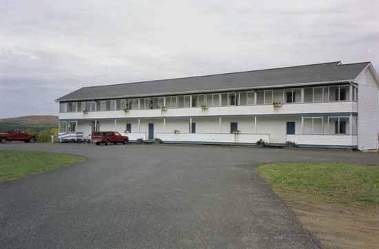 The Overlook Motel can be found on the east side of Route 11 near the north end of Eagle Lake.