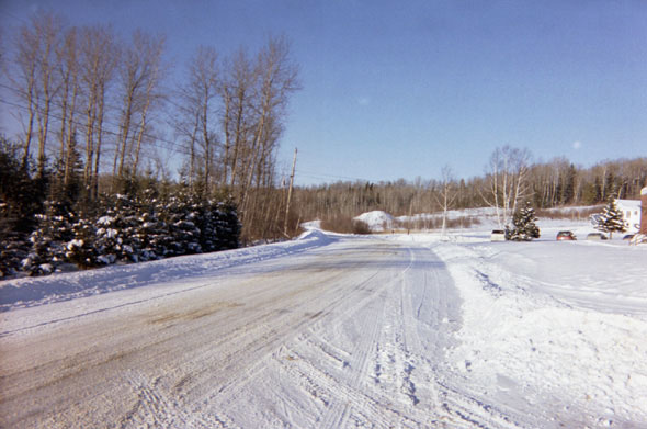 I think this photo was taken from the northern end of Church Street.