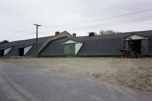 Warehouse on B&A Siding Road, north of Soldier Pond Road.