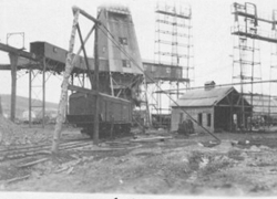 Shaft to the Colby Hill Mine in Bessemer