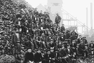 Miners in the Keweenaw Peninsula